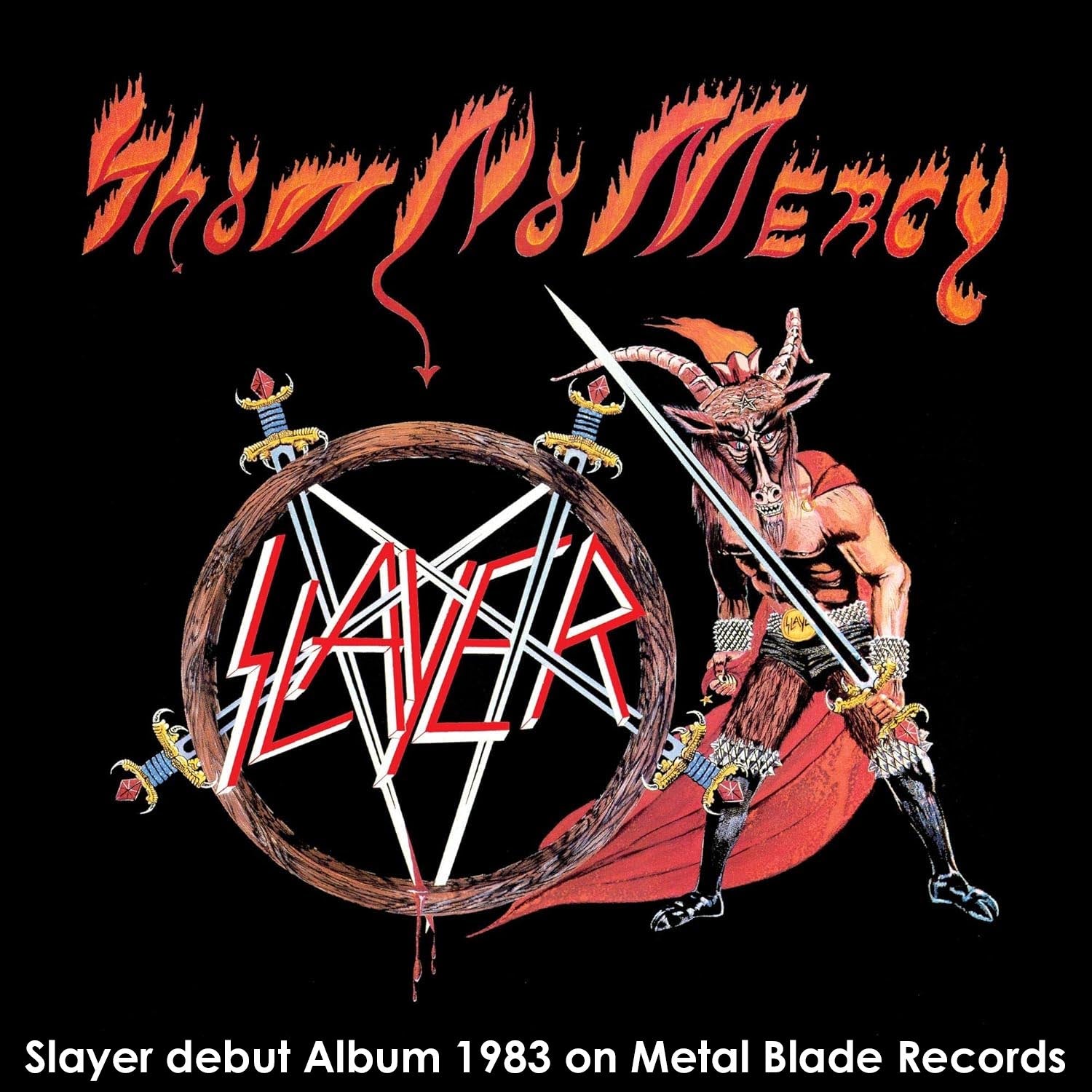 Slayer Show No Mercy album cover